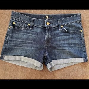 7 for All Mankind Jean shorts